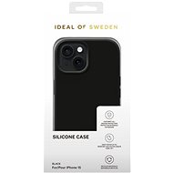 iDeal Of Sweden Silikonový ochranný kryt pro iPhone 15 Black - Phone Cover