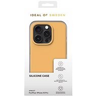 iDeal of Sweden Silikon-Schutzhülle für iPhone 15 Pro Apricot - Handyhülle