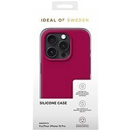 iDeal of Sweden Silikon-Schutzhülle für iPhone 15 Pro Magenta - Handyhülle