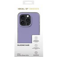 iDeal Of Sweden iPhone 15 Pro lila szilikon tok - Telefon tok