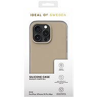 iDeal Of Sweden Silikonový ochranný kryt s Magsafe pro iPhone 15 Pro Max Beige - Phone Cover