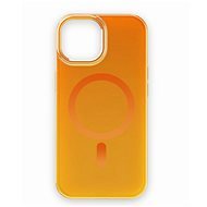 iDeal Of Sweden mit Magsafe Clear Case Mid für das iPhone 15 Orange Spritz - Handyhülle