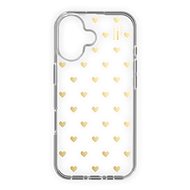 iDeal Of Sweden Protective Cover Clear Case Mid with Magsafe for iPhone 16 Golden Hearts - Phone Cover
