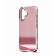 iDeal Of Sweden Protective Cover Clear Case Mid with Magsafe for iPhone 16 Mirror Rose Pink - Phone Cover