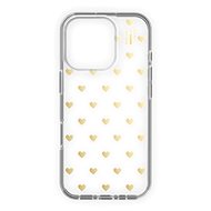 iDeal Of Sweden Protective Cover Clear Case Mid with Magsafe for iPhone 16 Pro Golden Hearts - Phone Cover