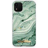 iDeal of Sweden Fashion for iPhone 11/XR Mint Swirl Marble - Phone Cover