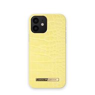 iDeal of Sweden Atelier for iPhone 12/12 Pro Lemon Crocoo - Phone Cover