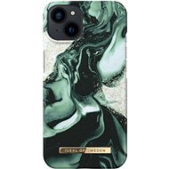 Fashion iDeal Of Sweden for iPhone 14 Golden Olive Marble - Phone Cover