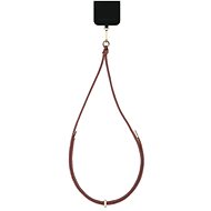 iDeal Of Sweden Univerzální šňůrka na krk pro telefony se zadním krytem dark amber - Phone Lanyard