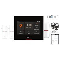 iGET HOME Alarm X5 - Intelligens Wi-Fi biztonsági rendszer érintős LCD-vel, iGET HOME alkalmazás, sz - Biztonsági rendszer