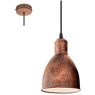 Eglo 49492 - Chandelier PRIDDY 1 1xE27/60W/230V - Chandelier