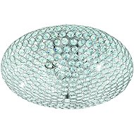 Eglo 95285 - Crystal Ceiling Lamp CLEMENTE 3xE27/60W/230V - Ceiling Light