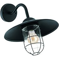 Eglo MELGOA E27 1 × 60 W, schwarz - Wandleuchte