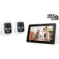 iGET HOMEGUARD HGNVK89302 Wire-Free Day/Night WiFi 8CH NVR 7"LCD + 2× Full HD camera with Audio - Kamerový systém