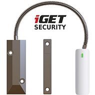 iGET SECURITY EP21 - Wireless Magnetic Sensor for Doors and Iron Doors for iGET M5-4G Alarm - Detector