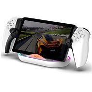 iPega P5P02 Charger Dock with RGB for Playstation Portal Remote Player White - Battery Charging Station
