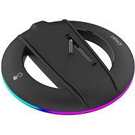 iPega P5S025S Vertical Stand with RGB for PS5 Slim Black - Game Console Stand