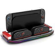 iPega SW2210 Multifunctional Rechargeable RGB Stand for Nintendo Switch 2 Black - Charging Station