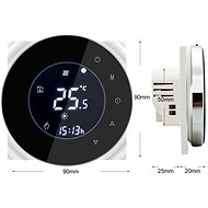 iQtech SmartLife GBLW-B, WiFi thermostat for underfloor heating, black - Thermostat