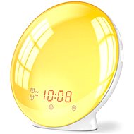iQtech SmartLife Wi-Fi Alarm Clock with Sunrise Simulation and FM Radio - Smart Alarm Clock