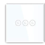 iQtech Millennium, WiFi 3x NoN switch Smartlife, white - Light Switch