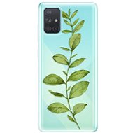 iSaprio Green Plant 01 for Samsung Galaxy A71 - Phone Cover