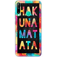 iSaprio Hakuna Matata 01 for Huawei P40 Lite E - Phone Cover
