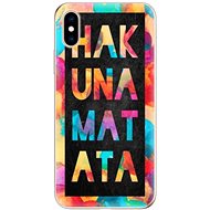 iSaprio Hakuna Matata 01 for iPhone XS - Phone Cover