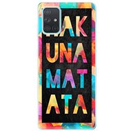 iSaprio Hakuna Matata 01 for Samsung Galaxy A71 - Phone Cover