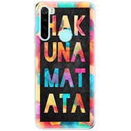 iSaprio Hakuna Matata 01 for Xiaomi Redmi Note 8 - Phone Cover