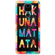 iSaprio Hakuna Matata 01 for Xiaomi Redmi Note 9 - Phone Cover