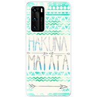 iSaprio Hakuna Matata Green for Huawei P40 - Phone Cover