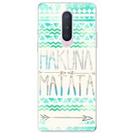 iSaprio Hakuna Matata Green for OnePlus 8 - Phone Cover