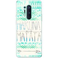 iSaprio Hakuna Matata Green for OnePlus 8 Pro - Phone Cover