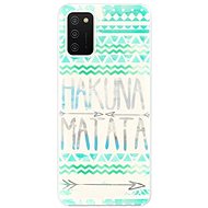iSaprio Hakuna Matata Green for Samsung Galaxy A02s - Phone Cover