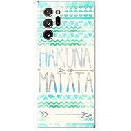 iSaprio Hakuna Matata Green for Samsung Galaxy Note 20 Ultra - Phone Cover