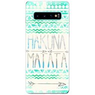 iSaprio Hakuna Matata Green for Samsung Galaxy S10 - Phone Cover