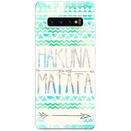 iSaprio Hakuna Matata Green for Samsung Galaxy S10+ - Phone Cover