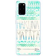 iSaprio Hakuna Matata Green for Samsung Galaxy S20+ - Phone Cover