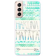 iSaprio Hakuna Matata Green for Samsung Galaxy S21 - Phone Cover