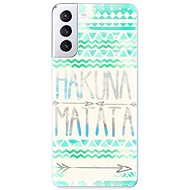 iSaprio Hakuna Matata Green for Samsung Galaxy S21+ - Phone Cover