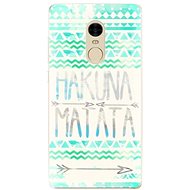 iSaprio Hakuna Matata Green for Xiaomi Redmi Note 4 - Phone Cover