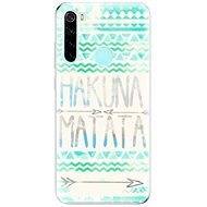 iSaprio Hakuna Matata Green for Xiaomi Redmi Note 8 - Phone Cover
