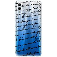iSaprio Handwriting 01 Black for Honor 10 Lite - Phone Cover