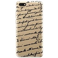 iSaprio Handwriting 01 Black for Honor 7S - Phone Cover