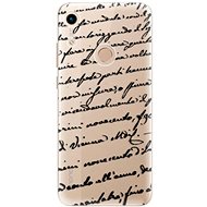 iSaprio Handwriting 01 Black for Honor 8A - Phone Cover