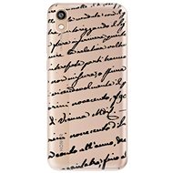 iSaprio Handwriting 01 Black for Honor 8S - Phone Cover