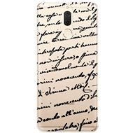 iSaprio Handwriting 01 Black for Huawei Mate 10 Lite - Phone Cover