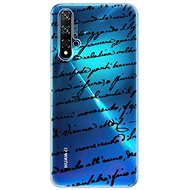 iSaprio Handwriting 01 Black for Huawei Nova 5T - Phone Cover