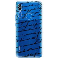 iSaprio Handwriting 01 Black for Huawei P Smart Z - Phone Cover